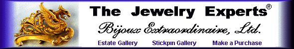 The Antique Cufflink Gallery, your antique French stickpin experts. (J9129)