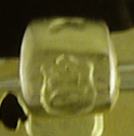 Close-up of unknown maker's mark. (J9091)