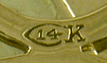 Close-up of Charles Keller maker's mark. (J9036)