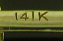 Close-up of Taylor & Co. maker's mark. (J9172)