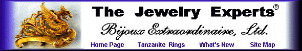 Bijoux Extraordinaire, your trillium tanzanite and diamond ring experts.