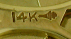 Close-up of Bippart, Griscom & Osborn maker's mark. (J9228)