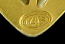 Close-up of Hans Brassler maker's mark. (J9256)