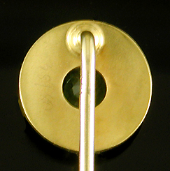 Hans Brassler peridot stickpin. (J9141)
