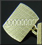 Britannic 15ct gold cufflinks (J8672).