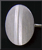 14kt white gold cufflinks from the late 1940s.