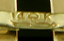 Close-up of Larter & Sons maker's mark. (J9149)
