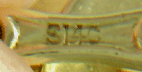 Close-up of Strobell & Crane maker's mark. (J8741)
