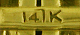 Close-up of Taylor & Company maker's mark. (J9245)