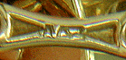 Close-up of WAB hallmark. (J8797)