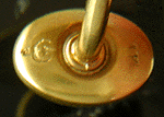 Close up of maker's mark of Whiteside & Black. (J8831)