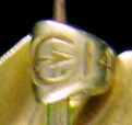 Close-up of Whiteside & Blank maker's mark. (J9088)