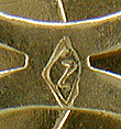 Close-up of Ziething hallmark. (J6827)