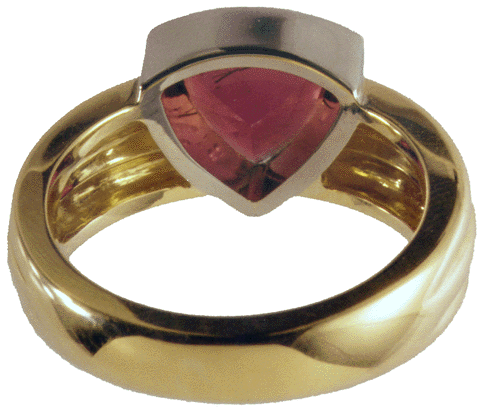 inside view of garnet ring
