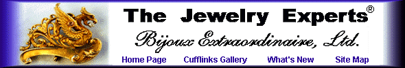 Bijoux Extraordinaire, your antique cufflink experts. (J7431)